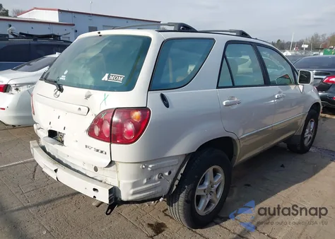 2000 Lexus Rx 300 from USA, damaged, VIN JT6GF10U7Y0078512